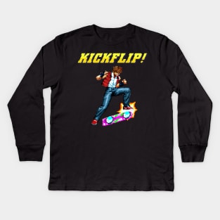 epic kickflip Kids Long Sleeve T-Shirt